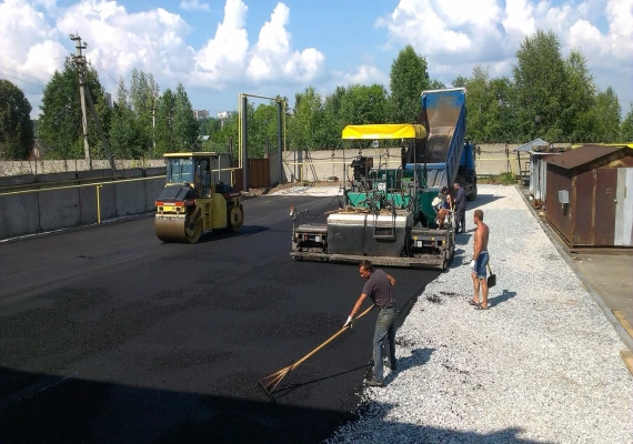 Устройство автодорог в Бурцево и Наро-Фоминском районе